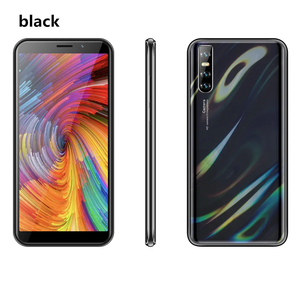 6.0-Black-standard P30 pro, смартфоны, 6,26 дюймов, большой экран, четыре ядра, 4 Гб ОЗУ, 64 Гб ПЗУ, 13 МП, распознавание лица, разблокированные, Android, мобильные телефоны, wifi, gps - Цвет: 6.0-Black-standard