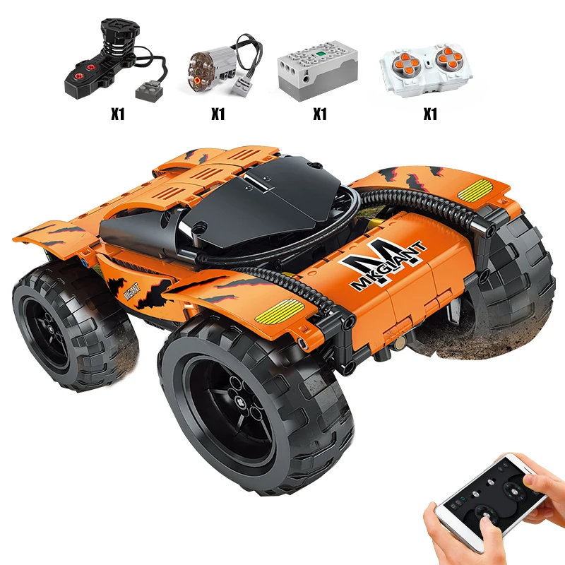 Радиоуправляемый автомобиль MOULD KING 18002 игрушки для мальчиков строительные блоки