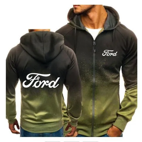 Толстовки для мужчин Ford автомобильные брелки с логотипом принт повседневные