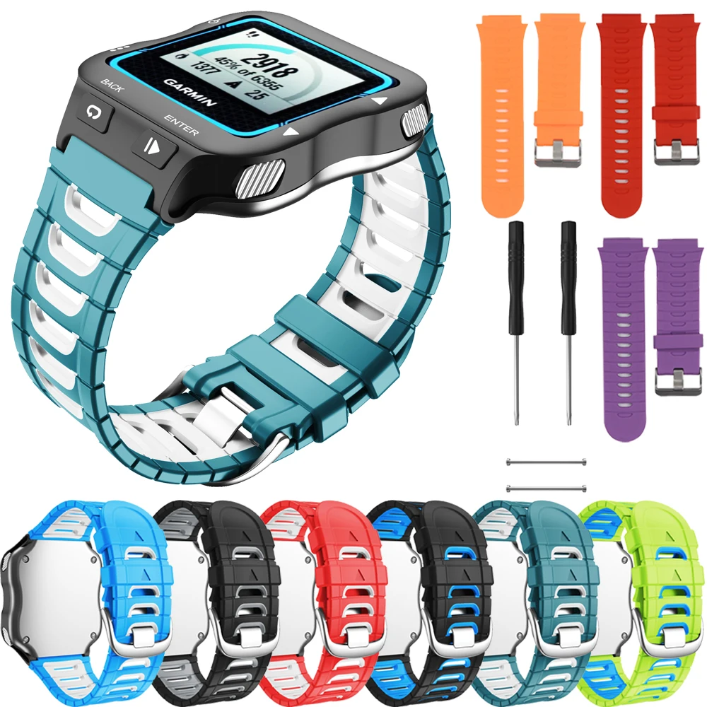 

Silicone Wristband Watch Straps for Garmin Forerunner 920XT GPS Watchband Running Swim Cycle Training Sports Watch band Correa
