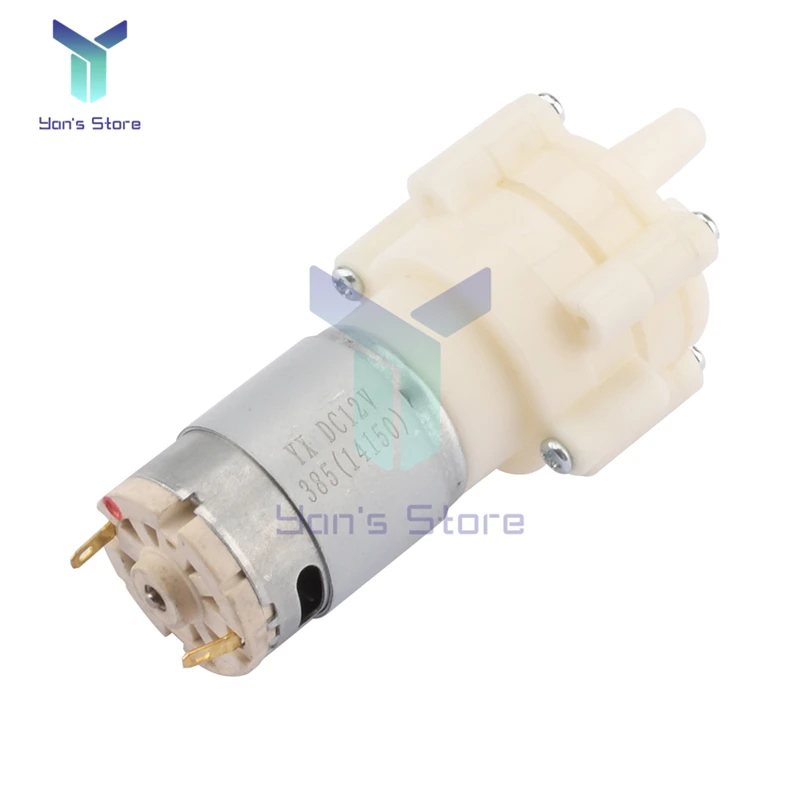 Мембранный насос R385 12 В 6 в маленькие Бытовые аксессуары для аквариума водяной