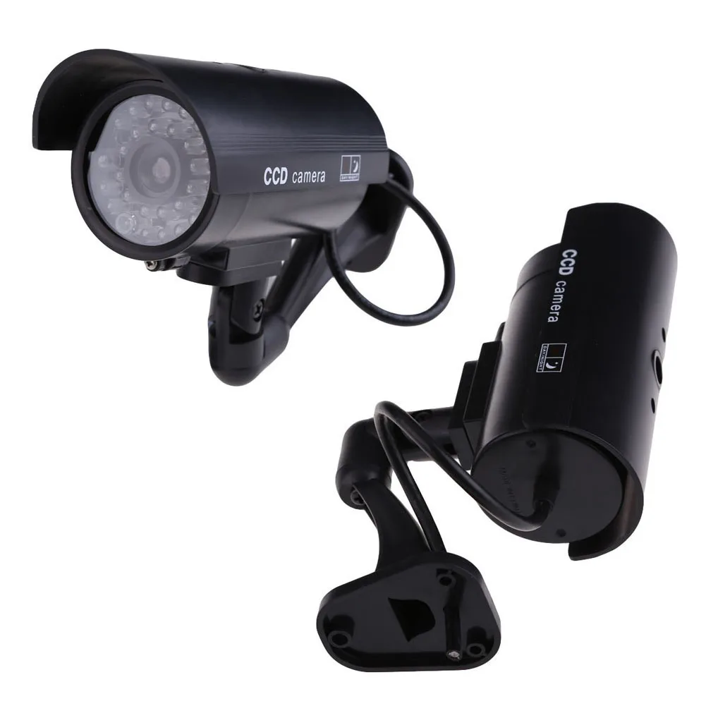 

Office Home Parks Shops Hotels Waterproof Safety LED Light Easy Use Warning Simulation Camera