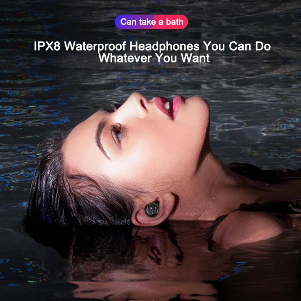 DOCIDACI C3 TWS беспроводные наушники Bluetooth с сенсорной клавишей 5 0 IPX8