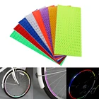 1 шт. 21*0,9 см ПВХ обод колеса велосипеда отражательные наклейки для автомобилей для горного велосипеда мотоцикла флуоресцентная лента наклейка безопасность вождения Декор