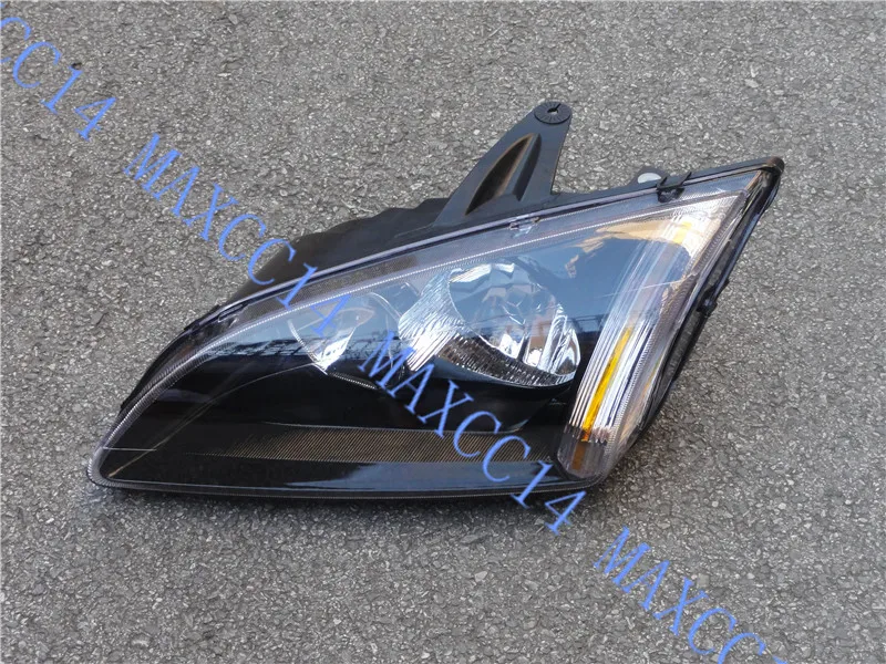 Передняя черный цвет головной светильник фонаря ламповый патрон фара для FORD FOCUS