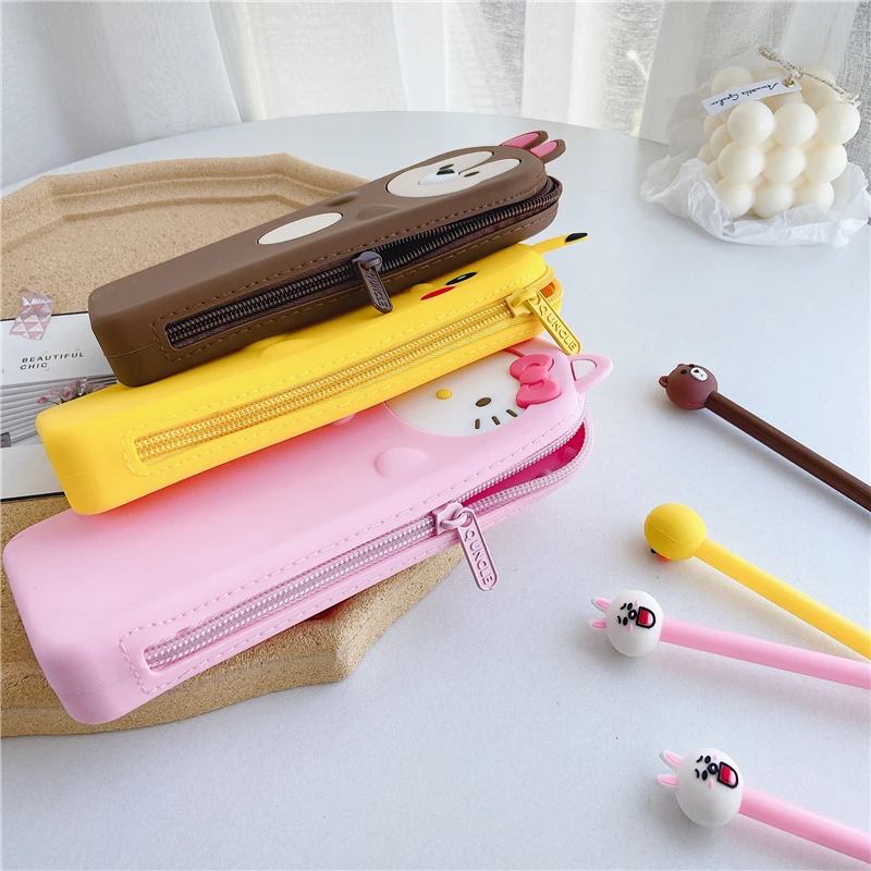 Многофункциональный дизайнерский чехол для карандашей с рисунком из