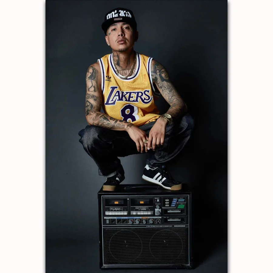 MT1078 King Lil G Рэп певица звезда Американский живопись на холсте холст с печатью