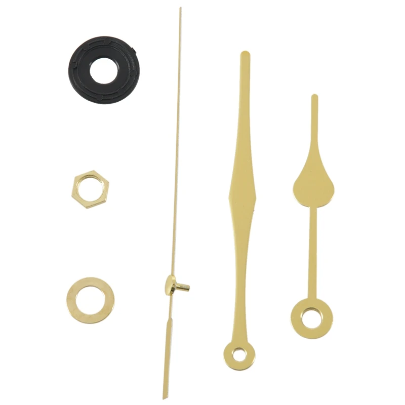 

NEW-Quartz Clock Movement Mechanism Gold Repair Parts Kit