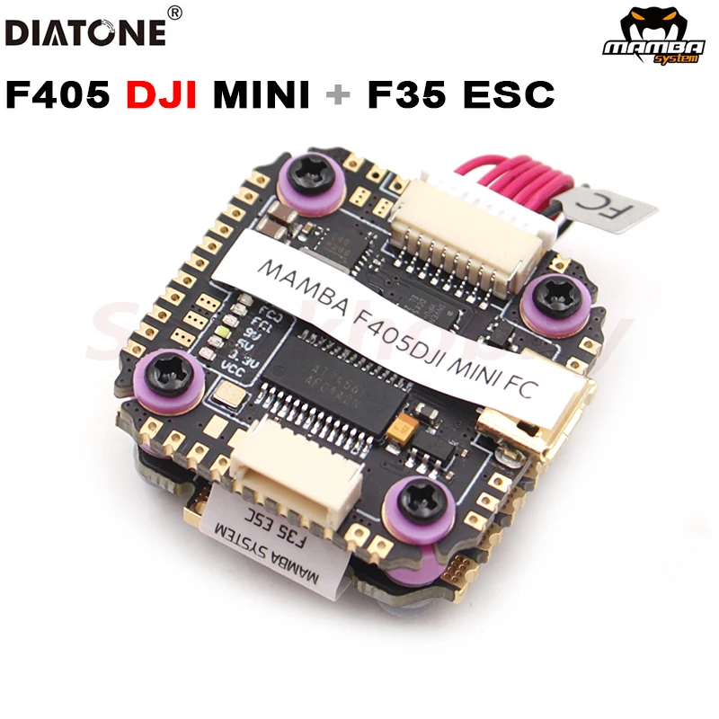 Контроллер полета Diatone MAMBA F405DJI MINI F4 FC F35 35A 4 в 1 ESC контроллер скорости Betaflight 6s Lipo Stack