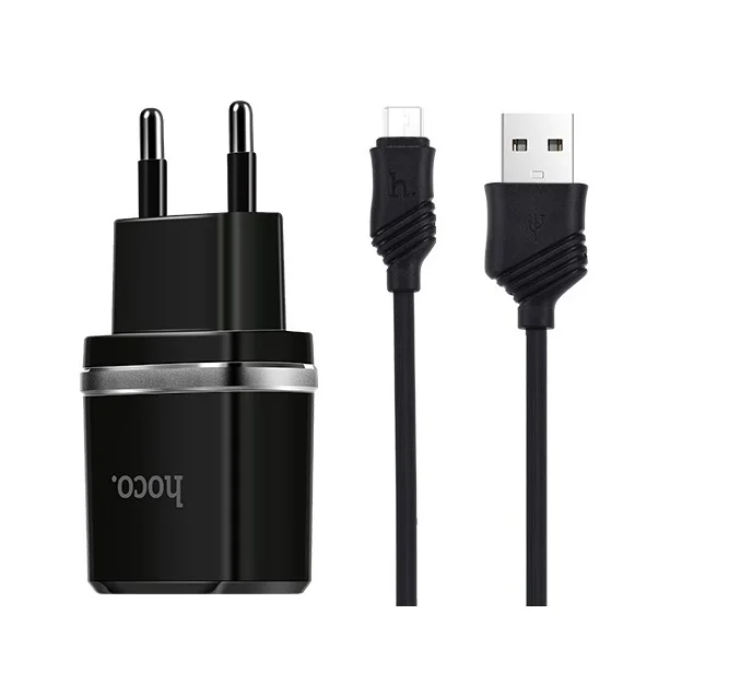 ХИТ СЗУ 2USB 2 4A для micro USB Hoco C12 | Мобильные телефоны и аксессуары