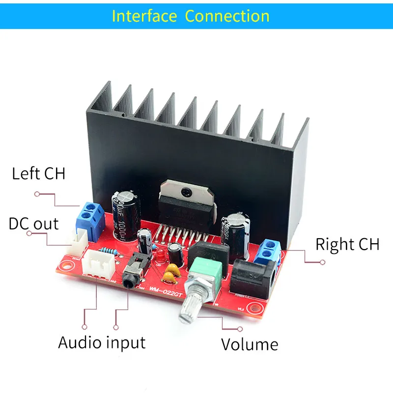 UNISIAN TDA7377 2,0 канальный усилитель мощности плата 2X30 Вт Двойные каналы HIFI Усилители звука для динамика домашняя аудиосистема