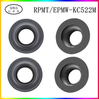 100 new r5 r6 round insert rpmw rpmw1204 rpmw1003 blade kc522m for processing hrc48 68 degrees less than quenching material