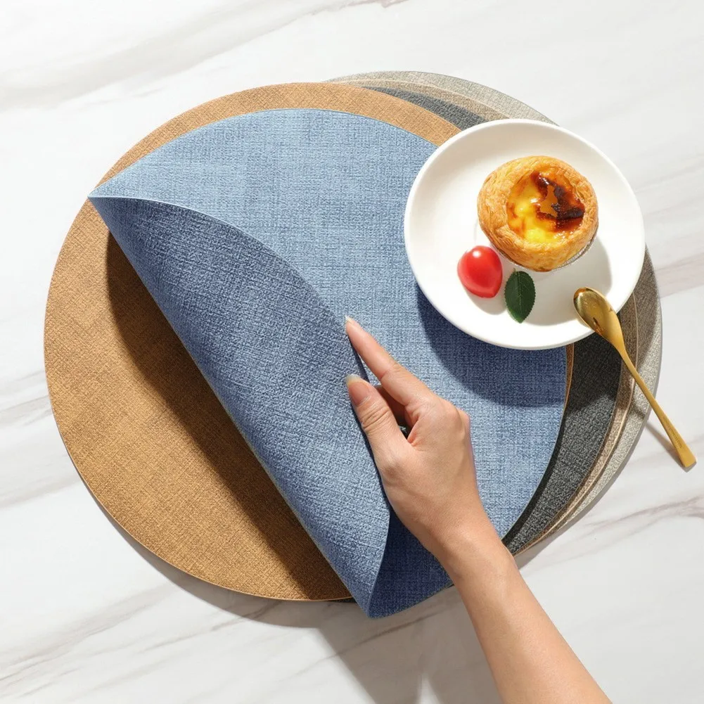 

43*30cm Nordic WaterProof Tablemat Placemat Double-sided Square Table Mat Heat Resistant Sheet Waterproof Pad Kitchen Counter