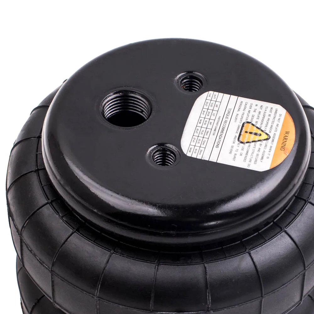 Стандартная воздушная подвеска 2500 фунтов 2 шт. двойные сильфоны 1/2 дюйма npt один