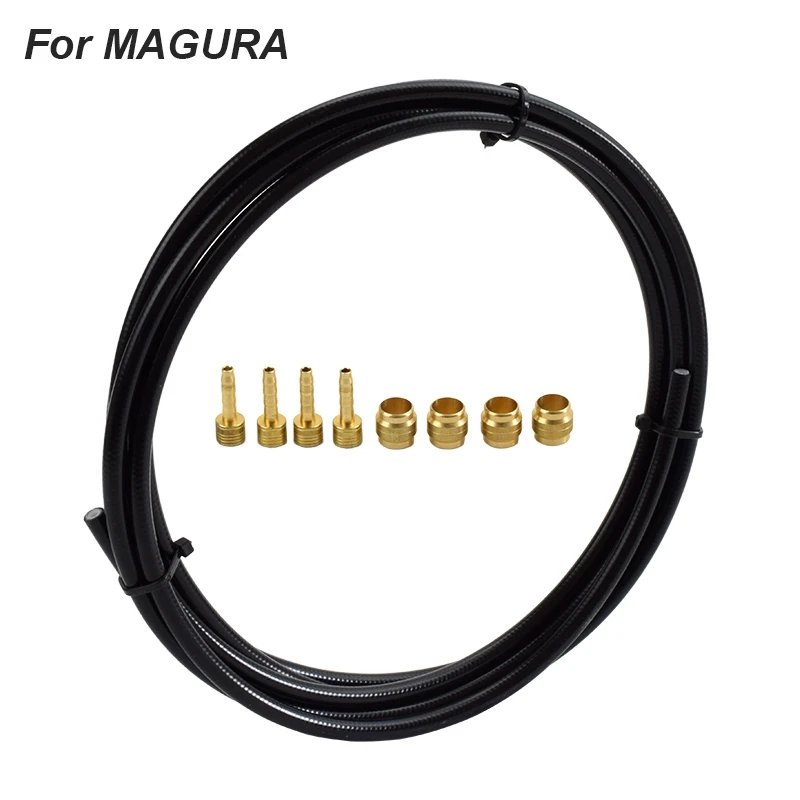 FOR MAGURA Велосипедный масляный дисковый тормозной кабель 2,5 м BH59 BH90 нажимное кольцо т игла MTB велосипедный Гидравлический тормозной кабель шланг для SHIMANO SRAM MAGURA - Цвет: FOR MAGURA
