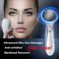 ultrasound woman anti wrinkle whiten ionic face lift facial beauty device cleaner wrinkle removal skin lift massager skin care