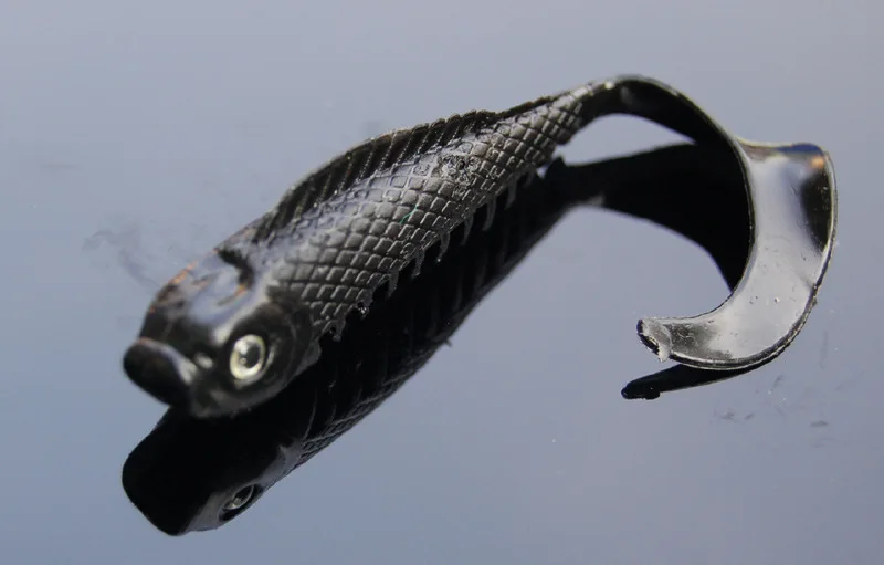 Длинный хвост Мягкая наживка для рыбы Рыболовная Приманка 10 см/6 6 г искусственные