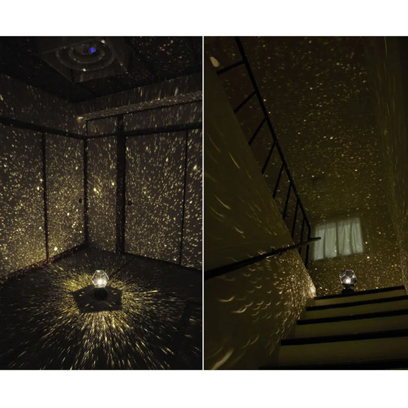 Рождество Звездное небо Проектор светильник DIY сборка дома планетария лампа ND998 |