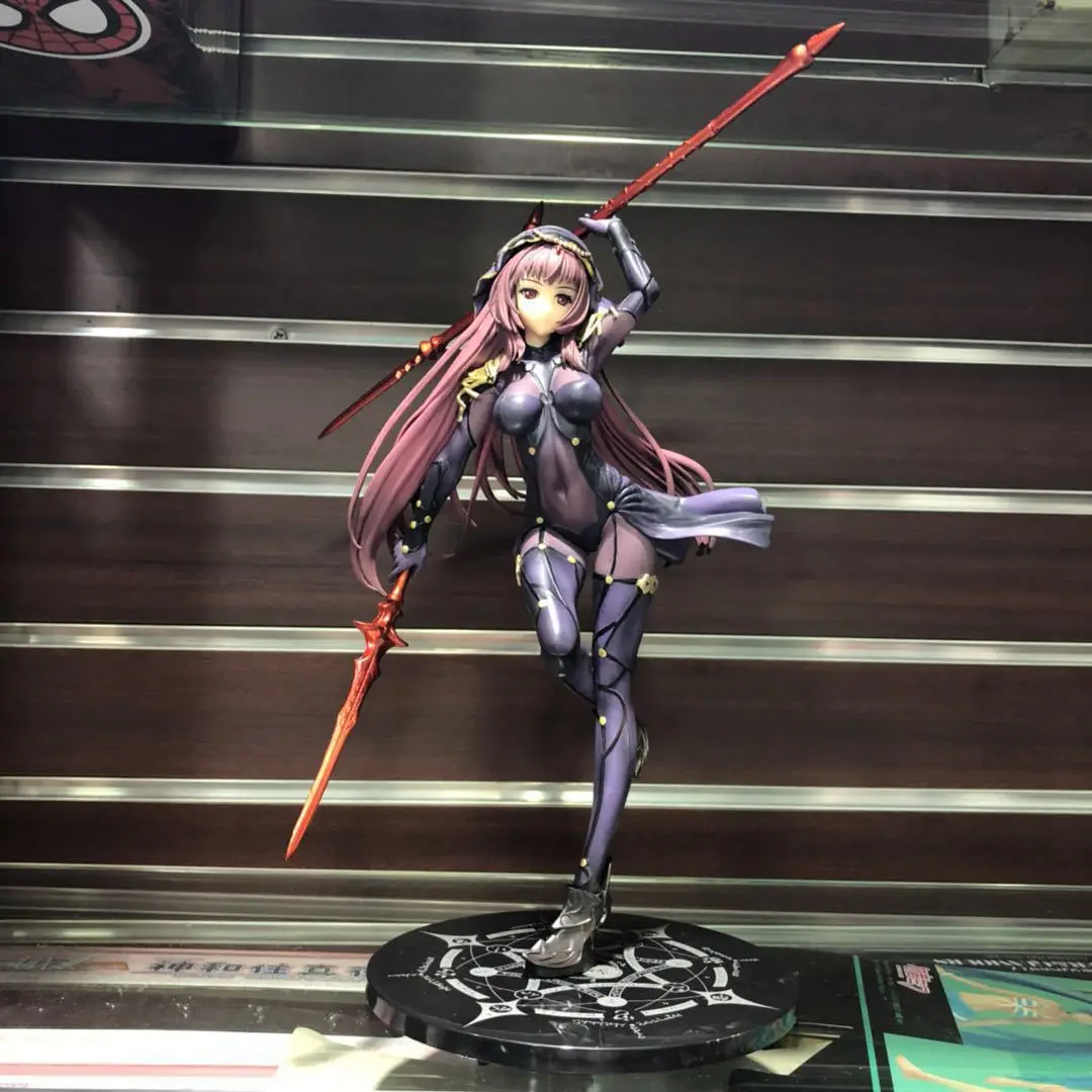 1/7 Fate/Grand заказ фигурка Lancer Scathach quesQ аниме девочка ПВХ игрушка статуя игры