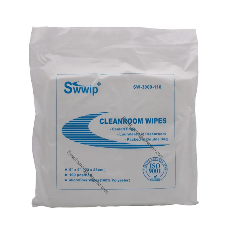 Микрофибра Очищающая комната 100% салфетки из полиэстера для очистки LCD TFT и CSTN