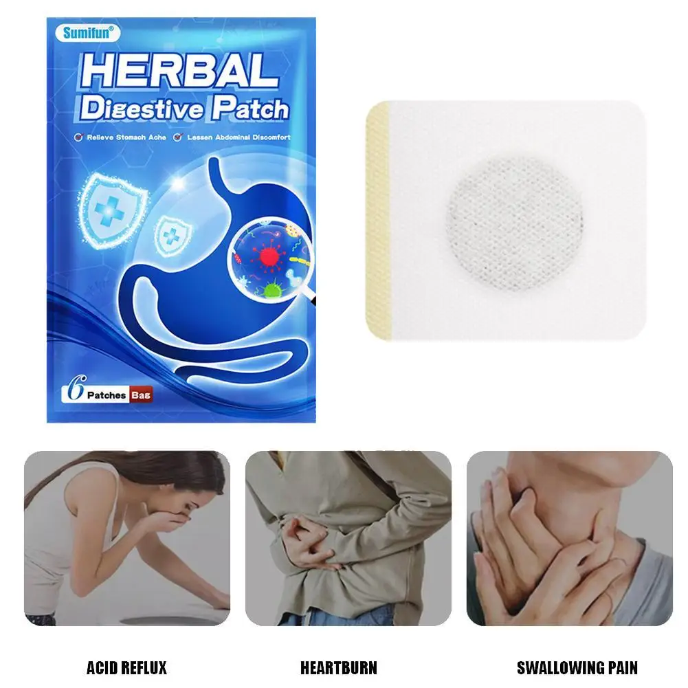 6 шт. пластырь от боли в желудке | Красота и здоровье
