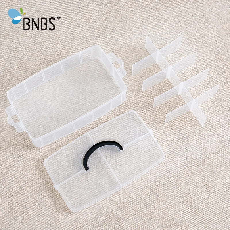 

BNBS Toy Organizer Storage Box For Lego Building Blocks Toys Container Plastic Kids Transparent Boxes Storage And Organization