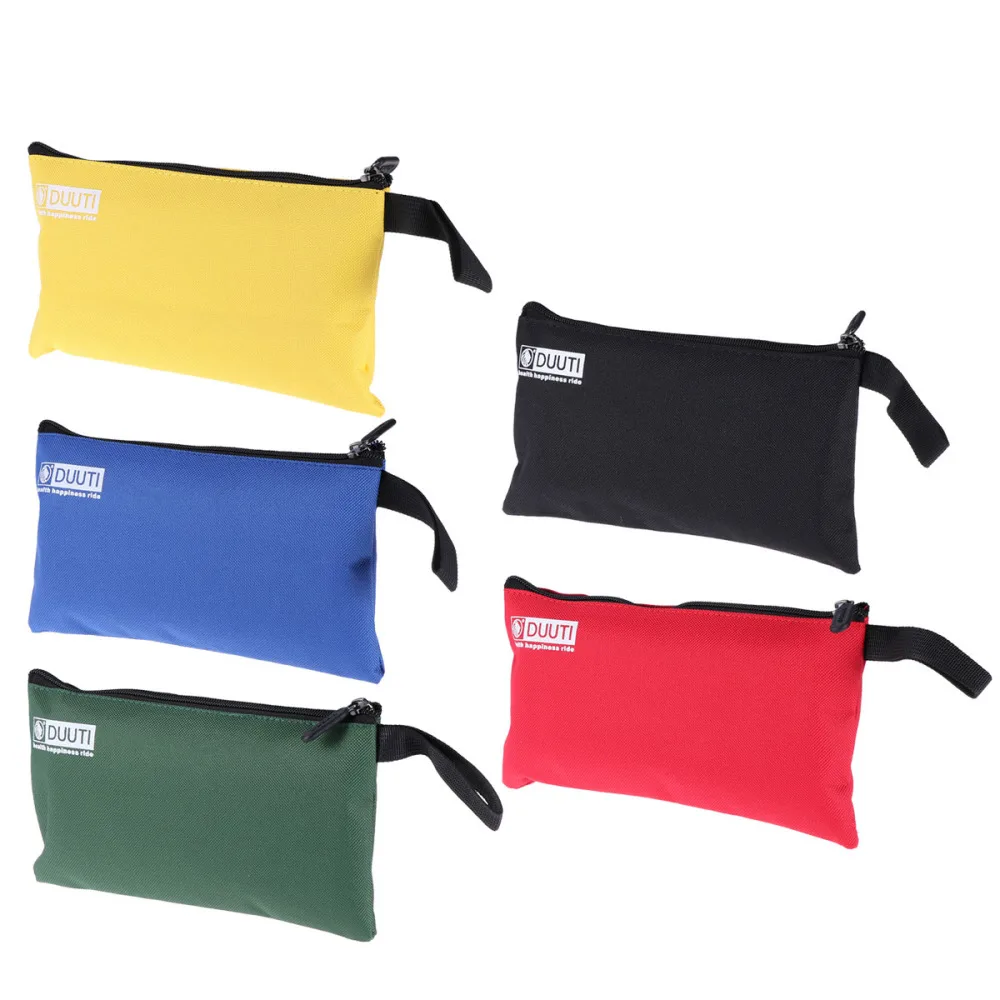 

5pcs Heavy Duty Multi-purpose Canvas Zipper Tool Pouches Bag Organize Storage Bags (Yellow + Red + Green + Blue + Black)