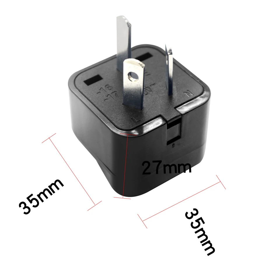 

AU Australian International Plug Adaptor AC Power Electric Plug To EU US Italy Universal Travel Socket Adapter Converter