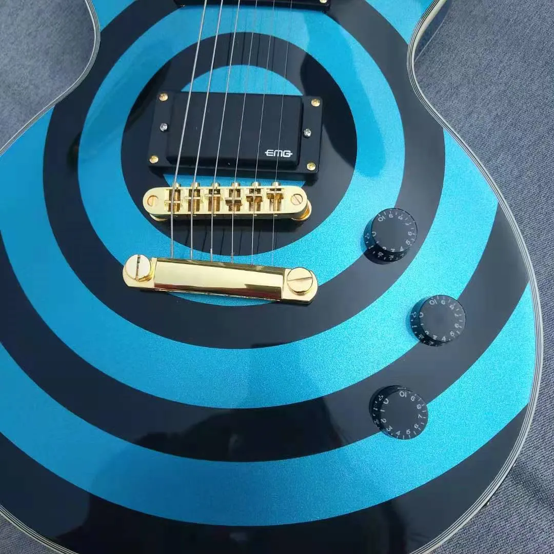 

Guitarra Elctrica personalizada, instrumento musical de alta calidad, Color blue , 2021, logotipo, color, madera,forma personal