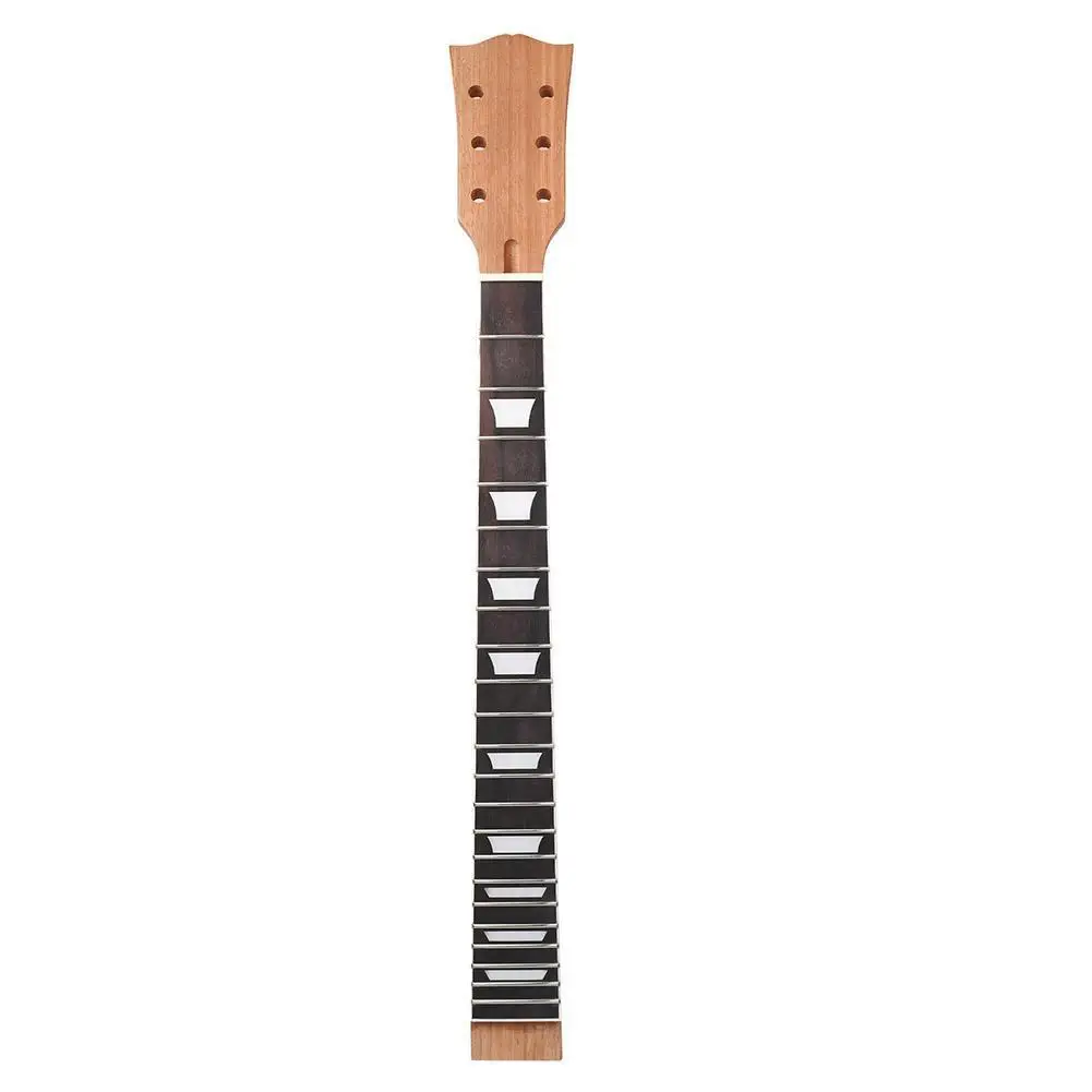 

Шейка для гитары 22 лада, красное дерево, искусственная ручка, сменная гитарная шейка для Gibson Les Paul Lp 2021