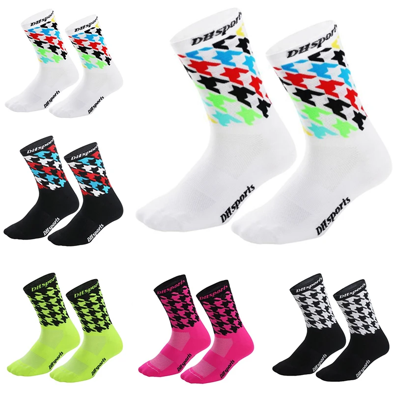 

2021 New Cycling Socks Men Women MTB Bike Road Bicycle Breathable Anti Slip Socks Team Outdoor Sports Racing Accessories
