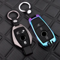 for mercedes benz bga amg w203 w210 w211 w124 w202 w204 w205 w212 w176 w213 2019 zinc alloy silicone car key case full cover