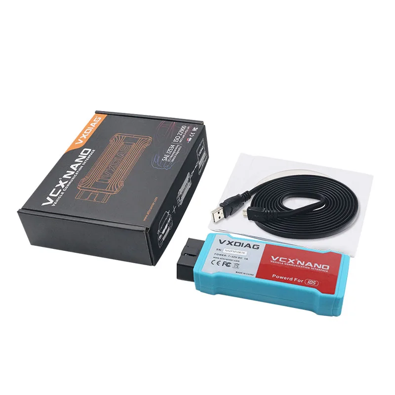 VXDIAG VCX NANO для Ford IDS OBD2 USB или WIFI Mazda V117 114 VCM Автомобильный сканер J2534 PCM