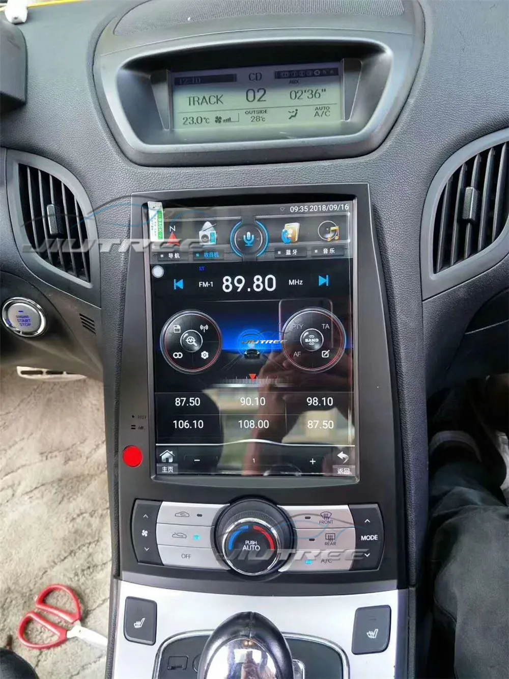 

2 din Android для hyundai coupe 2008-2012 автомобильное радио GPS автомобильная навигация видео мультимедийный видеоплеер головное устройство DVR Carplay