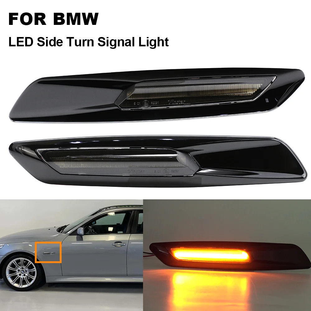 

2 шт., боковые габаритные огни для BMW E60 E61 E82 E88 E90 E91 E92 E93