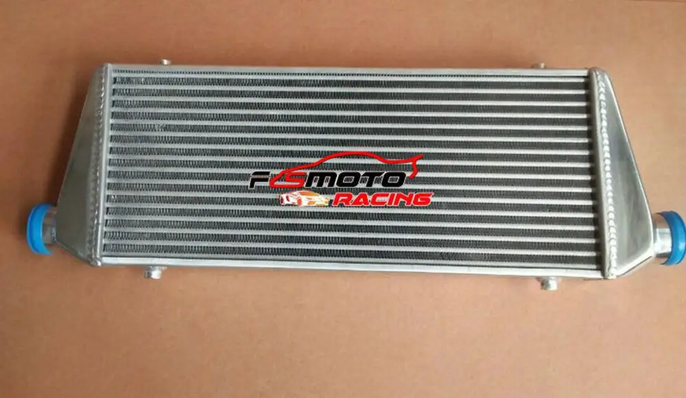 Алюминиевая трубка интеркулера Fmic Turbo с ребристым наконечником 550x230x50 мм