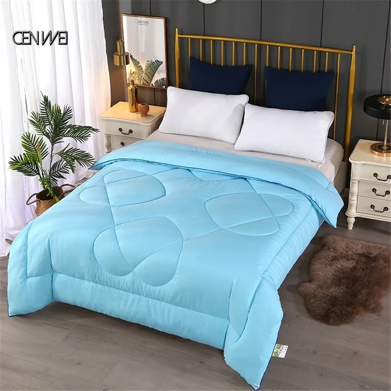 

100% Mulberry Silk Quilt Solid Color Insert Filling Comforts Summer Winter Four Seasons Silk Comforter Blankets Cotton Duvet