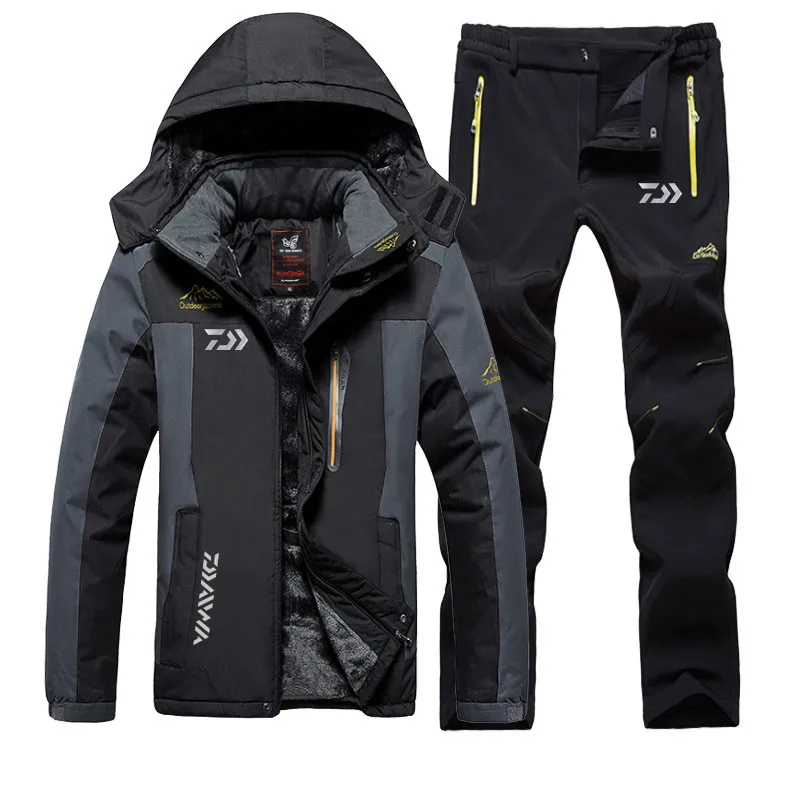 

Daiwa Fishing Clothes Sports Outdoor Fishing Clothing Quick-drying Pants Men Fishing Suit Breathable Fishing Jacket Plus Velvet