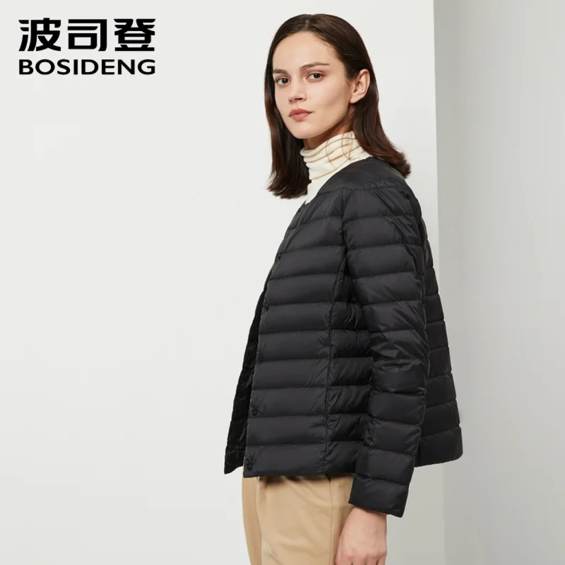 BOSIDENG выход Для женщин среднего возраста Женские короткие пуховые куртки