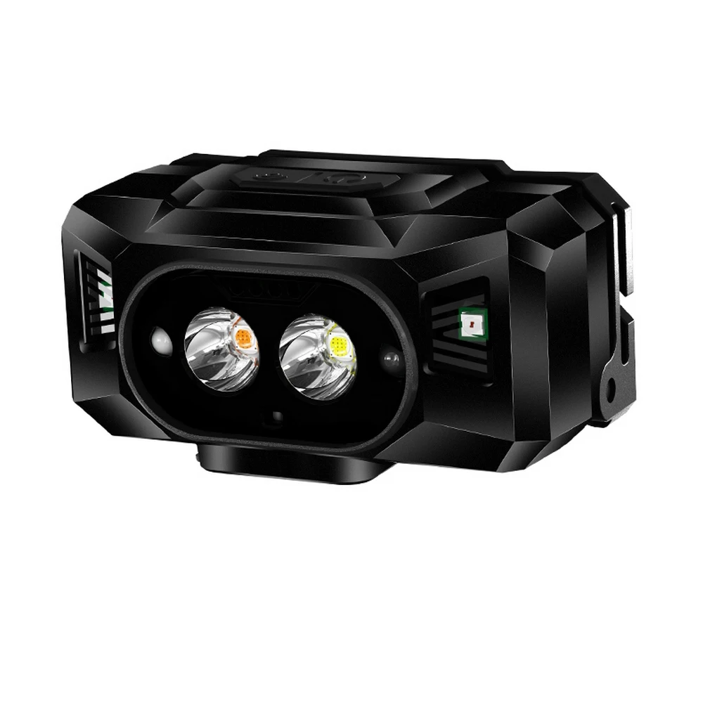 

Headlamp Camping Equipment Headlight USB Port Charging Flashlight Use 1800mAh Battery Headlights Night Fishing Torch Work Light