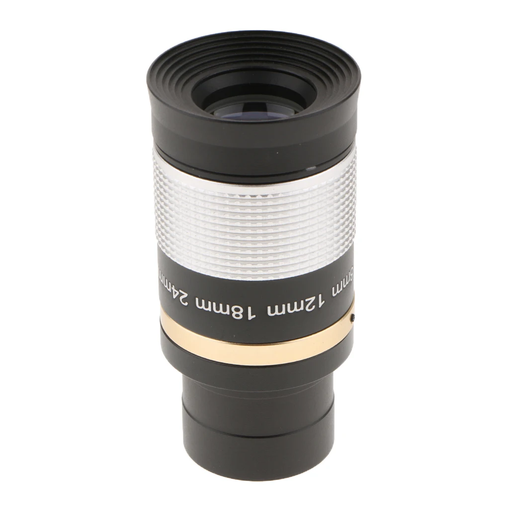 

8 to 24-Millimeter 1.25-Inch Eyepiece for Telescope (Black+Silver)