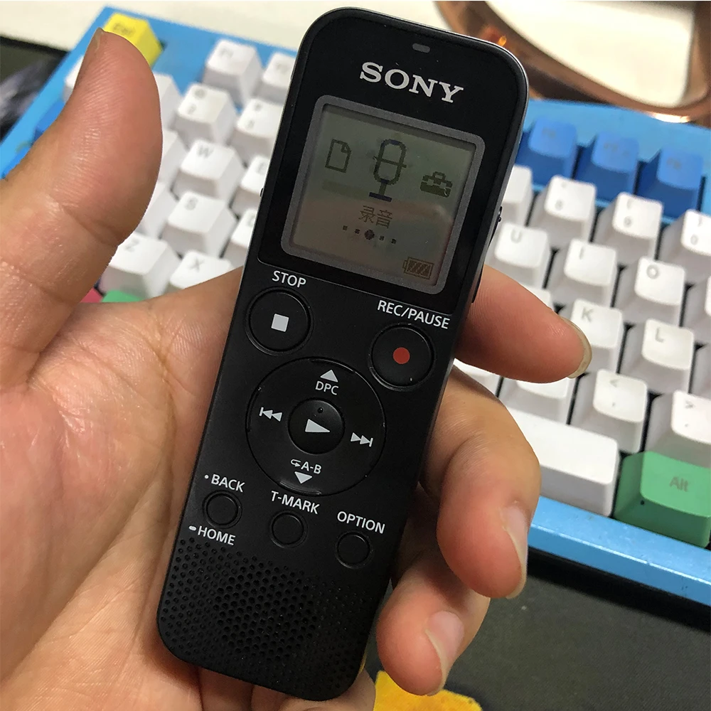 

Used Sony Digital Voice Recorder ICD-PX470 Intelligent Noise Reduction Registra Expand Micro SD Card Support MP3/PCM Files