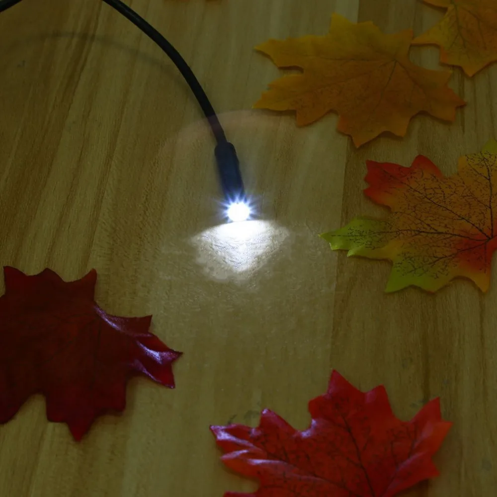 1M 7mm Lens USB Cable Mini Rigid Inspection Camera Snake Tube Waterproof Endoscope Borescope with 6 LED for Android Phone | Безопасность