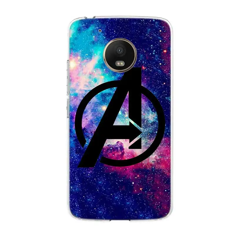 Мягкий термополиуретановый чехол для телефона с принтом Мстителей Motorola MOTO G7 G6 G5S