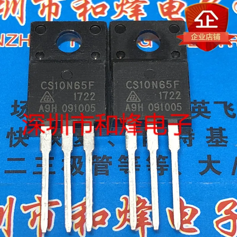 

Original 4PCS/ CS10N65F TO-220F 650V 10A
