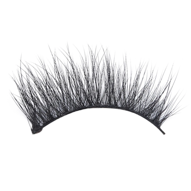 

2 Pairs Natural False Eyelashes Fake Lashes Long Makeup 3d Mink Lashes Eyelash Extension Mink Eyelashes For Beauty