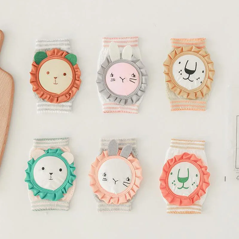 Детский наколенник с рисунком кролика щенка Льва летний детский хлопковый