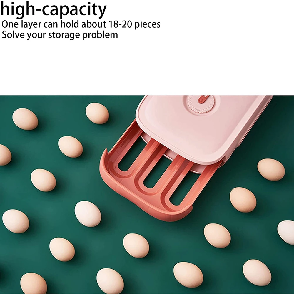 Новые пластиковые контейнеры для хранения яиц ящик-органайзер коробка с крышкой