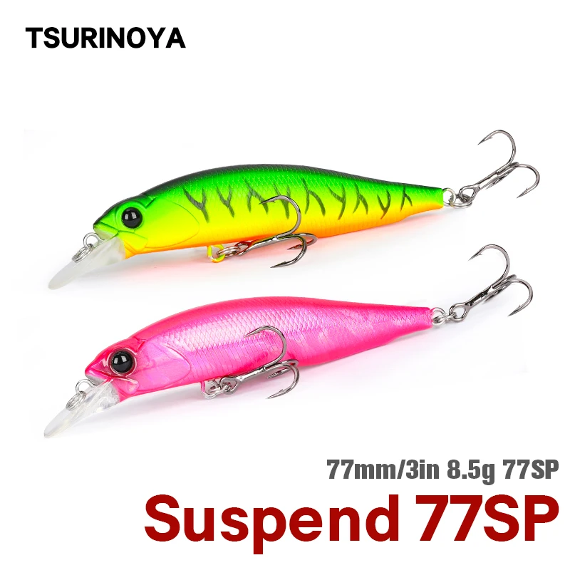Приманка рыболовная TSURINOYA Jerkbait DW101 77 мм 8 5 в ассортименте | Спорт и развлечения