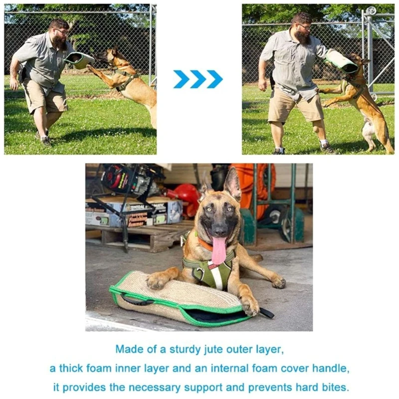 

Dog Bite Sleeves Tug Protection Arm Sleeve German Shepherd Training Jute Tug Toy